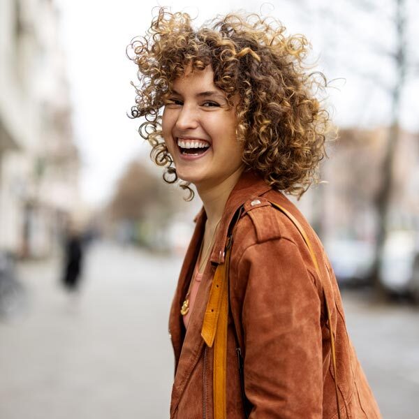 smiling young woman in Scottsdale, AZ